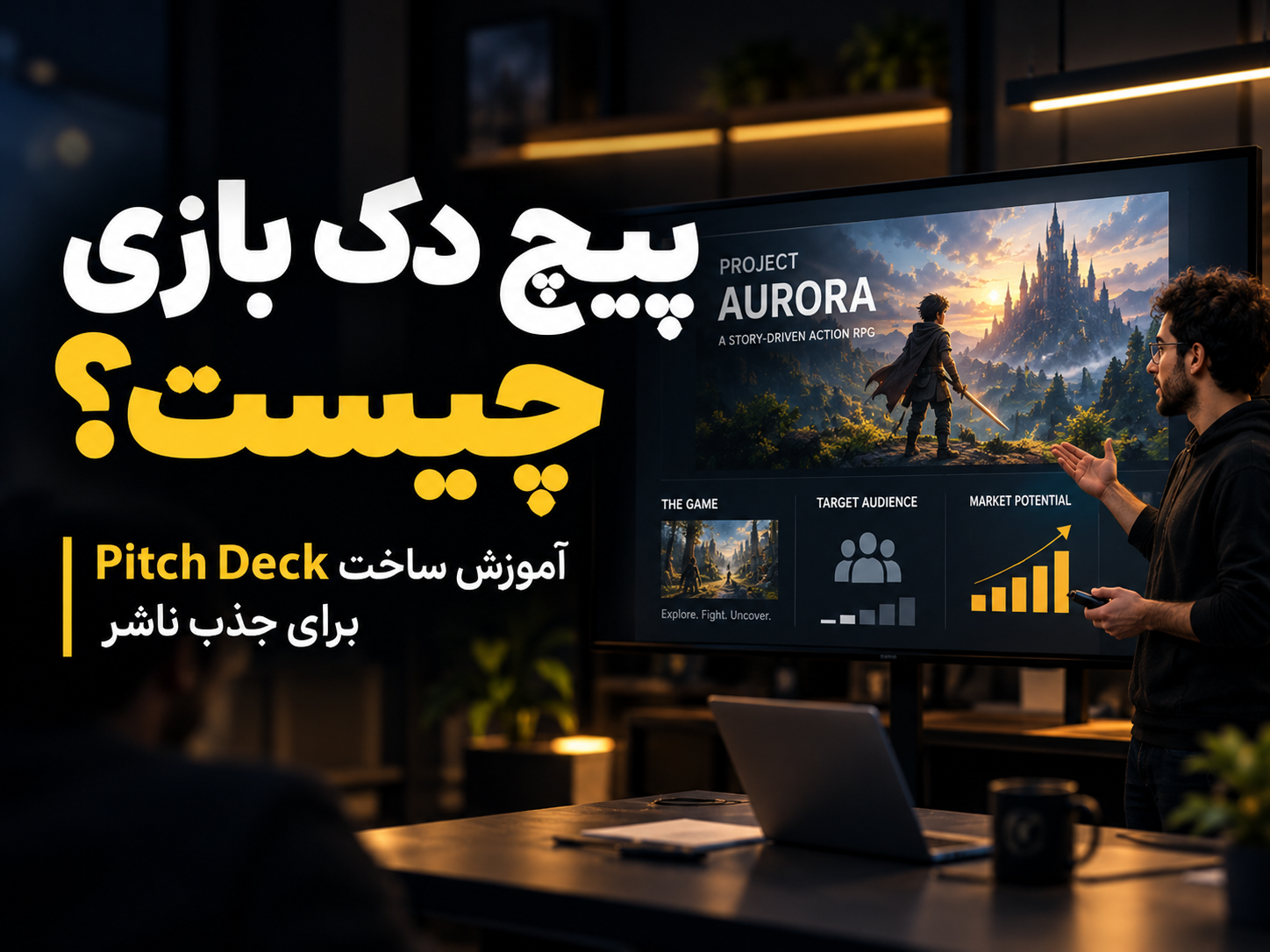 پیچ دک بازی چیست؟ آموزش ساخت Pitch Deck برای جذب ناشر